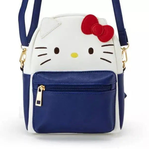 Sanrio Kawaii Hello Kitty Cinnamoroll My Melody Kuromi Pom Pom Purin Backpack Crossbody Messenger Bag Small Schoolbag Y2k Bag