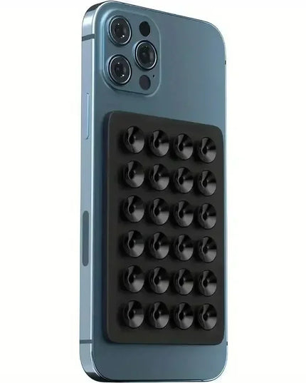 Phone Silicone Suction Cup Holder Multifunctional Suction Cup Wall Stand Square Anti-Slip Single-Sided Case Mount Back Sticker