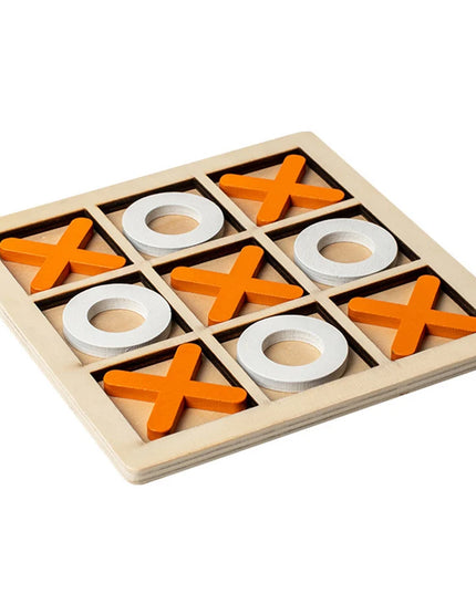 Montessori Play Game Wooden Toy Mini Chess Interaction Puzzle Training Brain Learing Early Educational Toys For Children Kids