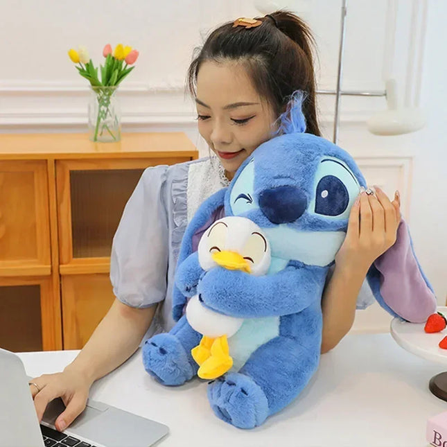 30/45cm  Stitch Plush Toy - Cute Lilo & Stitch Doll,Kawaii Donald Duck Stuffed Animal,Soft Birthday Gift for Kids Children