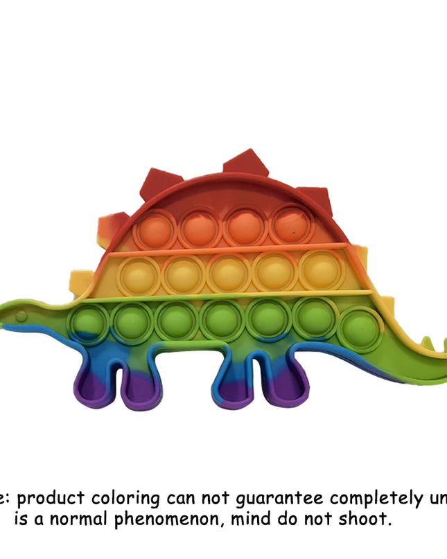Push Pop Bubble Fidget Sensory Toy Stress Relief Toys Pack for Kids Adults Rainbow Anti-Anxiety Tools Office Stress Relief Toys