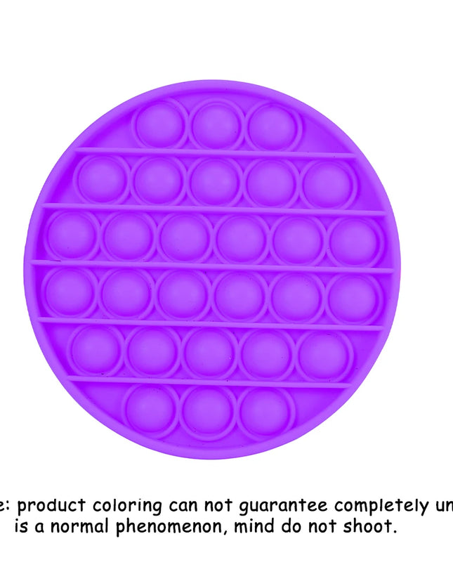 Push Pop Bubble Fidget Sensory Toy Stress Relief Toys Pack for Kids Adults Rainbow Anti-Anxiety Tools Office Stress Relief Toys