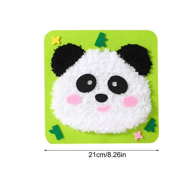 Learn to Sew Toys Cartoon Animals Handmade Dolls Crafting Set Sew Your Own Products Sewing Kits for Kids Learning Education Toys