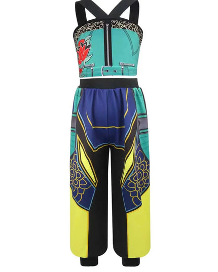 Kpop Girls Stage performance cos Halloween Carnival  theme party performance Idol Roleplay Fashion girls suits
