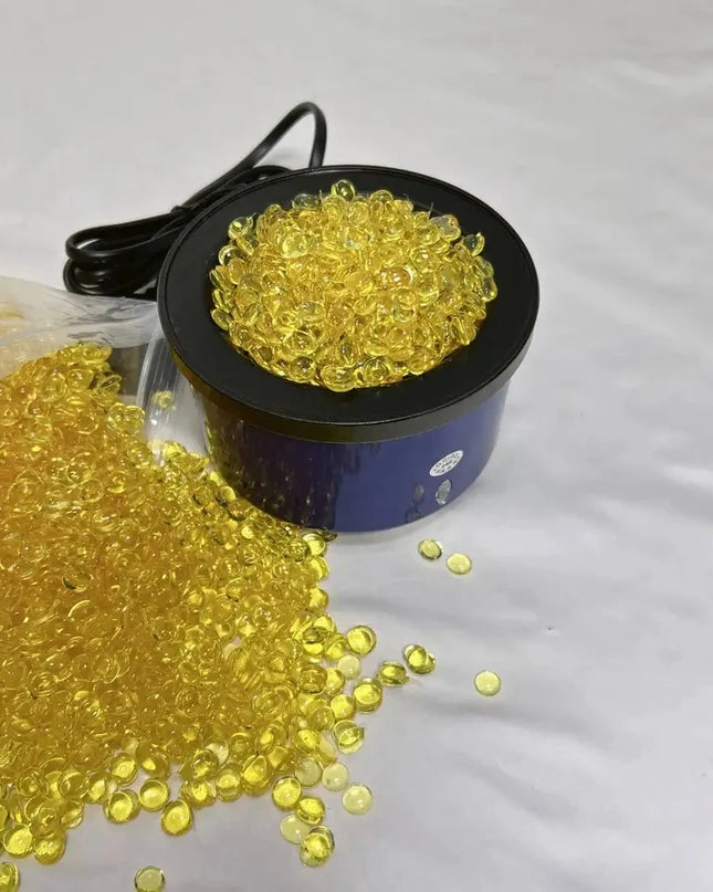 Best Quality 20/50/100/200G Italian Keratin Glue  yellow Granule/Beads/Grain  For Human Hair Extension