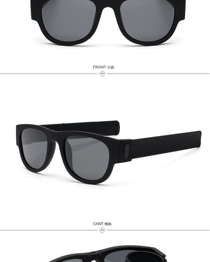 IENJOY Active Sunglasses Foldable Sunglasses Polarized Sunglasses for Men Sports Glasses Driving Cycling Sunglasses Polariod