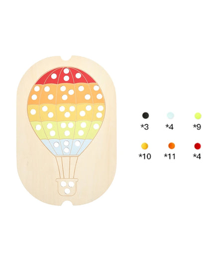 Montessori Sensory Tray Board Game,Early Educational Toys for Children Fine Motor skill Training Toys Sort Sensory Baby Toy Gift