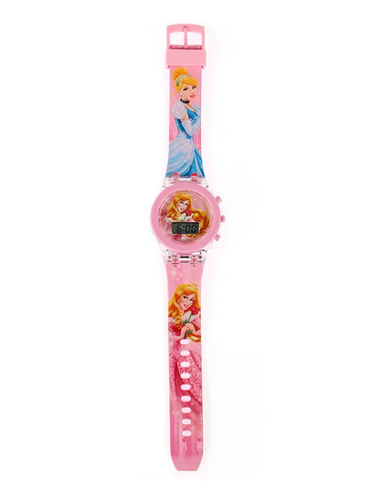 Flash Light Frozen Mickey Kids Watches For Girls Cartoon Spiderman Children Watch Boys School Student Digitel Clock Gifts