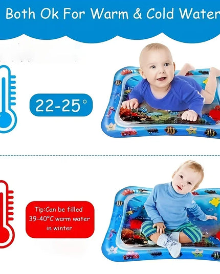 Baby Water Mat Inflatable Cushion Infant Toddler Water Play Mat for Children Early Education Developing Baby Toy Summer Toys