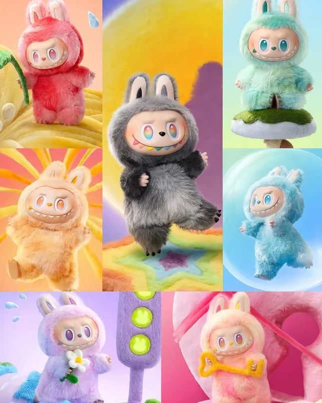 POP MART Cute Decoration The Monsters Plush Doll  Blind mystery Box Big into Energy Series V3.0 Toy For Collection Home Labubu