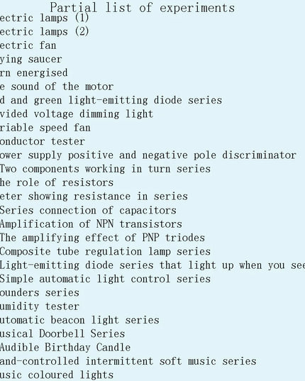 Circuit Electronic Exploration Toys for Kids tecnología Physic Education Learning Children Stem Toys Gifts Science Kits For Kids