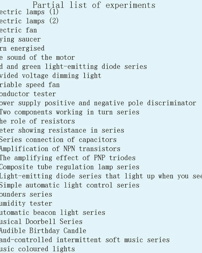 Circuit Electronic Exploration Toys for Kids tecnología Physic Education Learning Children Stem Toys Gifts Science Kits For Kids