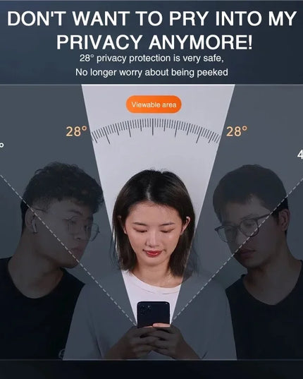 4PCS Privacy Screen Protector for iPhone 16 15 14 13 Pro Max 15 14 Plus 13 12 mini 11 Pro XS Max X XR Privacy Tempered Glass