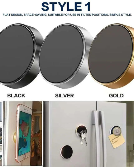 Magnetic Car Phone Holder Universal Car Phone Stand for iPhone Xiaomi Huawei Samsung Dashboard Wall Mounted Car Magnet Sticker