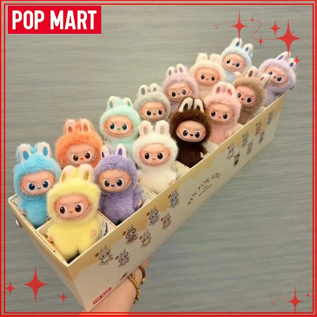 POP MART The Monsters Labubu V4 Pin for Love Series  Blind Box Vinyl Face Plush Doll Pendant Keychain Toy Christmas Gifts