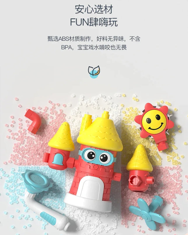 Baby Children's bath toys Water play toys Boys Girls bathing fun Electric water play artifact  Fun shower toy