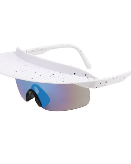 Visor Attaches To Sunglasses Sunglasses With Visor Attached Cycling Sunglasses Visor Shade Sunglasses Windproof Sunglass