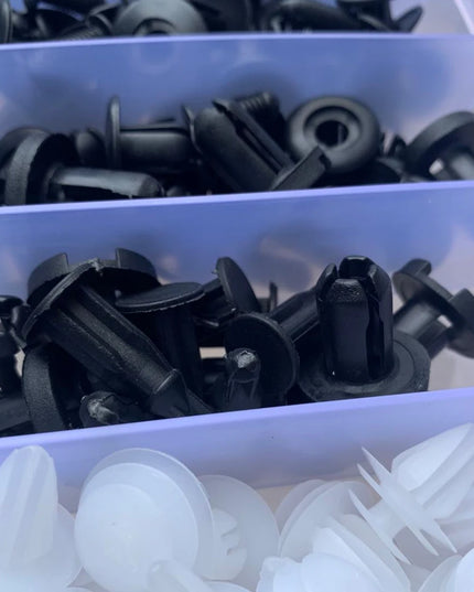 Auto Fastener Clip Mixed Car Body Push Retainer Pin Rivet Bumper Door Trim Panel Fastener Kit Car Clips Box or Bag packaging