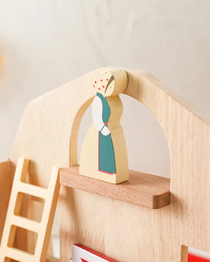 Montessori Game 1Set Of Farm Simulated Wooden Children's Toys Educational Toy Baby Room Decoration Desktop Furnishings Baby Gift
