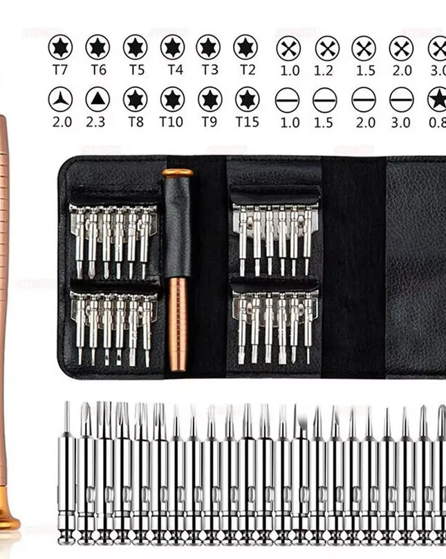 Precision Screwdriver Set, Laptop Tool Kit, 152/25 in 1 Professional Computer Screwdriver Repair Kit T5 T6 Torx Screwdriver