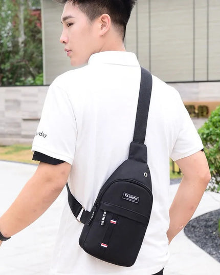 Men's Waterproof Large Capacity Fanny Pack, Adjustable Strap For Outdoor Activities, Travel Running, Hiking, And Cycling