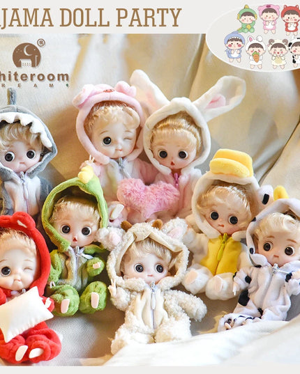 Small Dolls Mini Toys For Girls Gift Present House Accessories DIY Doll Furniture Set Bathroom Kitchen Living Room Bakery