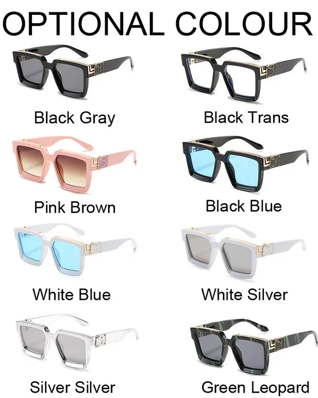 Classic Sunglasses Men Women Driving Square Frame Fishing Travel Sun Glasses Male Goggles Sports UV400 Eyewear Gafas De Sol