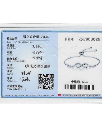 Bracelet Original 925 Silver Lucky Symbol Zircon Bracelet Luxury Jewelry For Woman Romantic Valentine's Day Jewelry Gifts