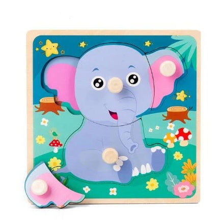 Montessori Wooden Games Baby Toys Puzzle Geometry Educational Games Kids Development Early Learning Toys For Children 1 Year 2