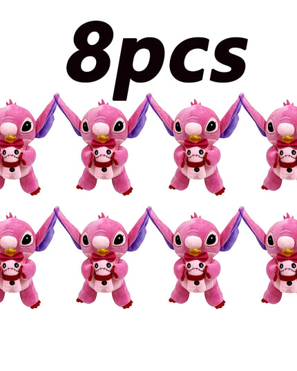 12cm 20cm 25cm Stitch Stuffed Plush Models Cartoon Stuffed Plush Dolls Anime Plush Baby Toys Kawaii Kids Birthday Gift