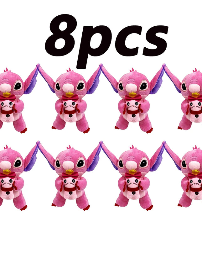 12cm 20cm 25cm Stitch Stuffed Plush Models Cartoon Stuffed Plush Dolls Anime Plush Baby Toys Kawaii Kids Birthday Gift