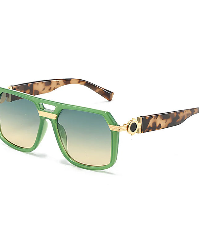 2025 Sunglasses for Women Fashionable Square Frame Glasses with Golden Decorative Legs and Exquisite Design for Women Glasses