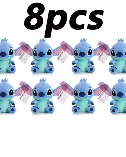 12cm 20cm 25cm Stitch Stuffed Plush Models Cartoon Stuffed Plush Dolls Anime Plush Baby Toys Kawaii Kids Birthday Gift