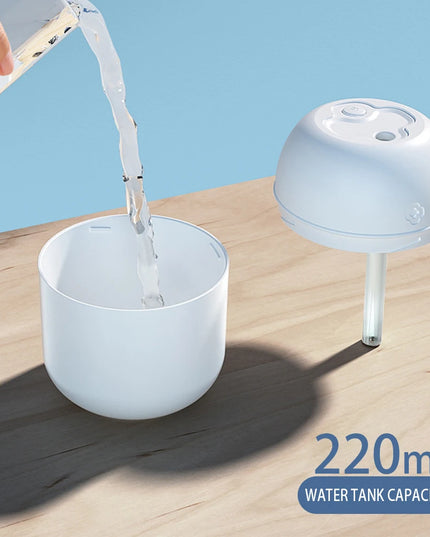 Mini Portable Air Humidifier USB Atomizer Aroma Diffuser Desktop Indoor Household Mute Hydrating Air Atomization Humidifie