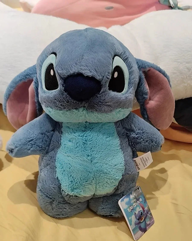 Stitch Angel Lotso peluche a mano bottiglia calda bottiglie di acqua calda inverno portatile borsa a mano calda