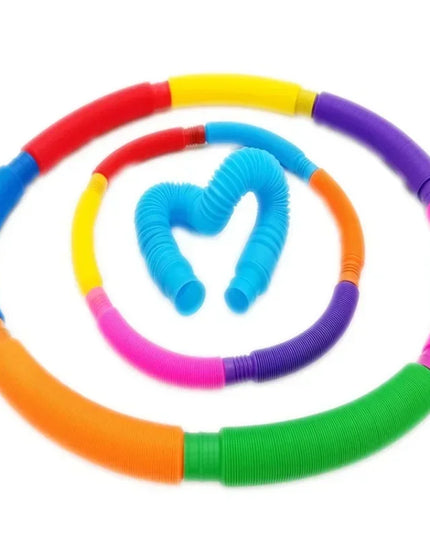 8 16 24 32 Pcs Pop Tubes Sensory Toys UrChoice Fine Motor Skills & Learning for Toddlers Fidget Toys and Party Favors for Kids