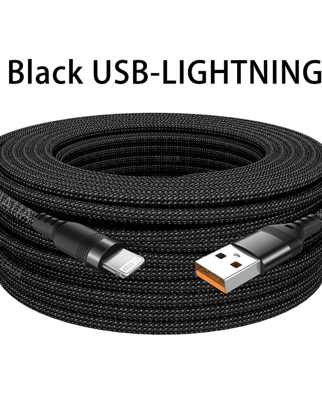 USB TYPE C Fast Charge Cable Android Micro USB line USB to LIGHTNING Extend Charging Cable for iPhone 14 Xiaomi OnePlus Samsung