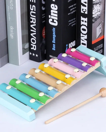 Baby Educational Toy Montessori Wooden 3D Toys Childhood Learning  Kids Baby Colorful Wooden Blocks For Children Christmas Gift
