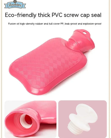 Stitch Angel Lotso peluche a mano bottiglia calda bottiglie di acqua calda inverno portatile borsa a mano calda