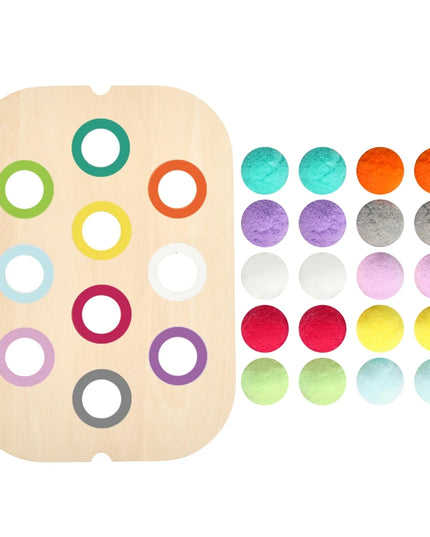 Montessori Sensory Tray Board Game,Early Educational Toys for Children Fine Motor skill Training Toys Sort Sensory Baby Toy Gift
