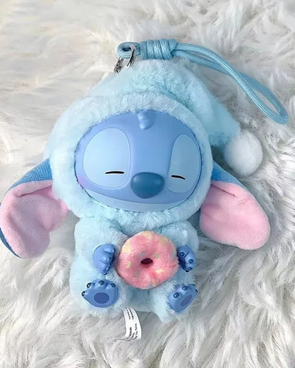 NEW Stitch Eat Something Before Sleep Series Blind Box Plush Dolls Pendant Cute Doll Ornament Mystery Box Surprise Toys Gifts