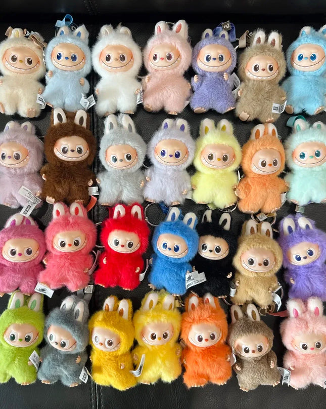 POP MART The Monsters Labubu V4 Pin for Love Series Mystery Blind Box Vinyl Face Plush Doll Pendant Keychain Toy Christmas Gifts