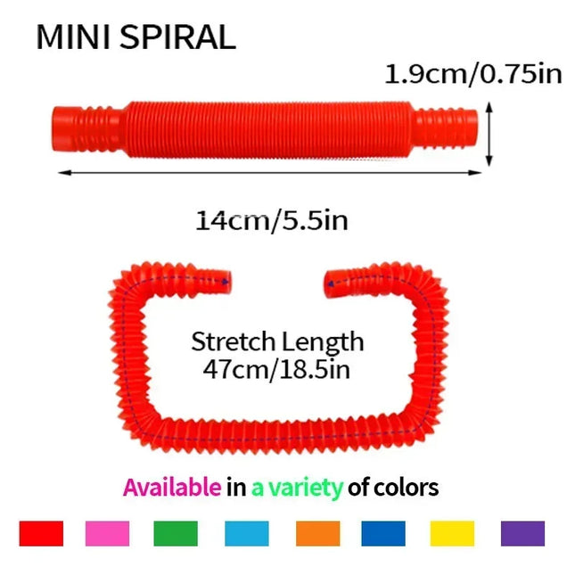 8 16 24 32 Pcs Pop Tubes Sensory Toys UrChoice Fine Motor Skills & Learning for Toddlers Fidget Toys and Party Favors for Kids