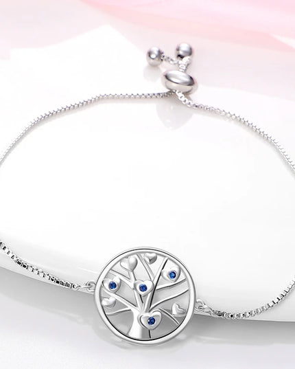 Bracelet Original 925 Silver Lucky Symbol Zircon Bracelet Luxury Jewelry For Woman Romantic Valentine's Day Jewelry Gifts