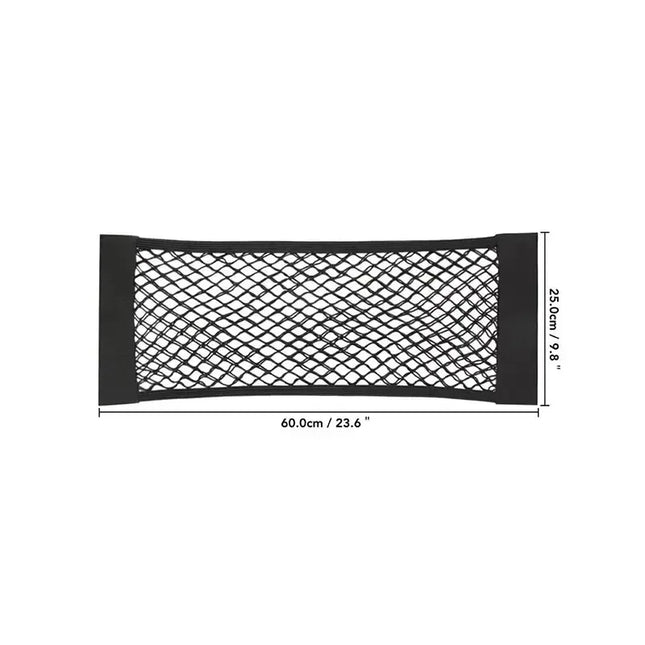Universal Car Mesh Bag Storage Net Car Storage Bag Double Mesh Trunk Storage Net Car Built-in Storage Bag Car Trunk Storage Net