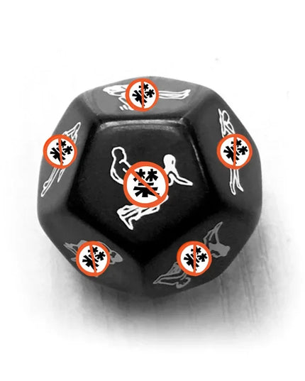 12 Sides Sex Toys for Couples Funny Sex Dice Adult Game Erotic Love Sexy Posture Foreplay Lovers Humour Game Toy Romantic Party