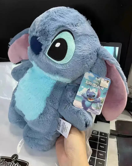 Stitch Angel Lotso peluche a mano bottiglia calda bottiglie di acqua calda inverno portatile borsa a mano calda