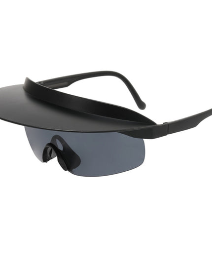 Visor Attaches To Sunglasses Sunglasses With Visor Attached Cycling Sunglasses Visor Shade Sunglasses Windproof Sunglass