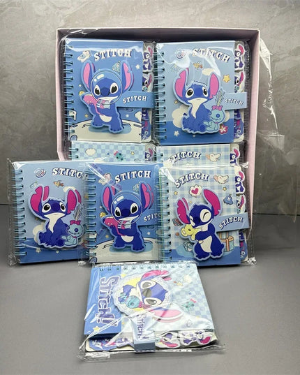 New Stitch Notebook Cute Anime Cartoon School Supplies Portable Diary Fashion Office Supplies Coil Book Children Holiday Gift
