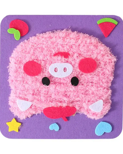 Learn to Sew Toys Cartoon Animals Handmade Dolls Crafting Set Sew Your Own Products Sewing Kits for Kids Learning Education Toys